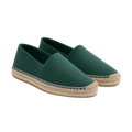 Grüne Canvas-Espadrilles - Kirchaire Schuhe