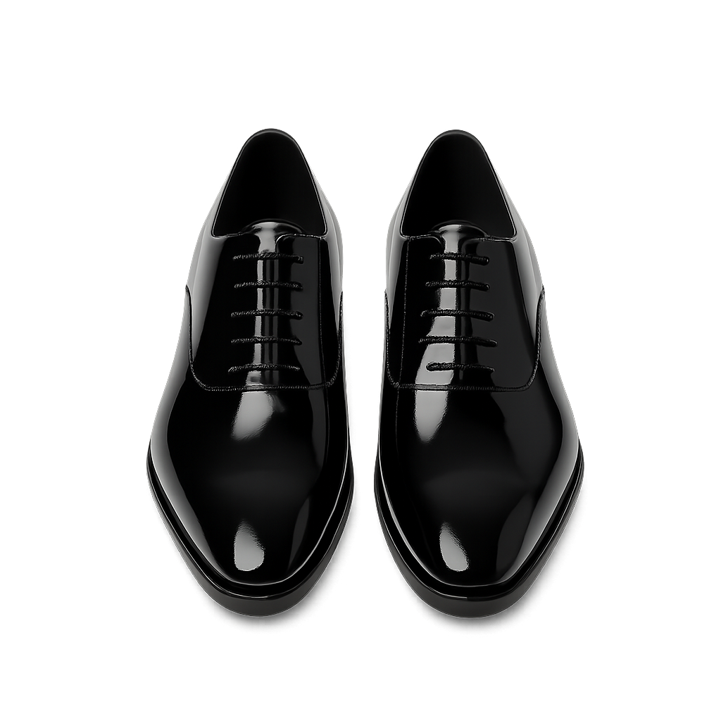 Schwarze Lackoxford - Kirchaire Schuhe